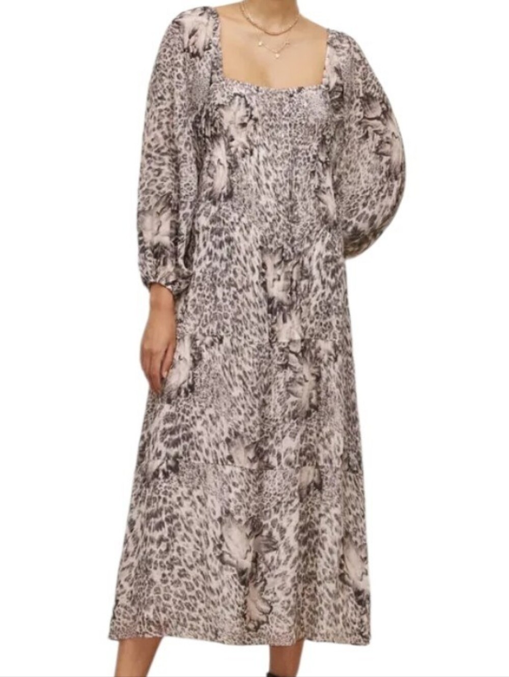 ALL SAINTS Amara Laertes Maxi Dress Boho Maxi Dress Size 8